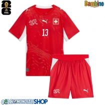 Maglie da calcio Svizzera Ricardo Rodriguez #13 Prima Maglia Bambino Mondiali 2026  Manica Corta (+ Pantaloni corti)